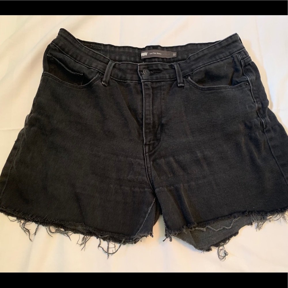 Black Levi shorts